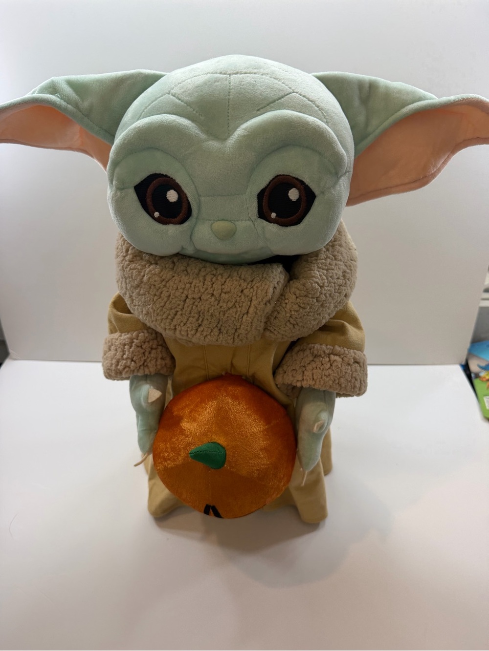 Disney Star Wars Grogu "Baby Yoda" Halloween Pumpkin Plush Decor